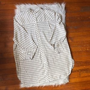 J. Jill Buttoned-Back Shirttail Tunic